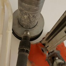 colector carotare cu vid D135 prentru preluare mizerie