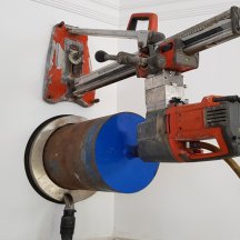 colector carotare cu vid D210 pentru apa si praf