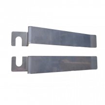 Lamela inox pentru fixare colector carotare 200x30x50mm (SET)